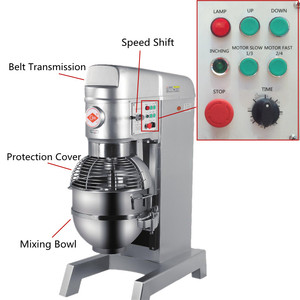 Công nghiệp 100l sang trọng hành tinh <span class=keywords><strong>Mixer</strong></span> thương mại bột Máy xay sinh tố để nướng - Product Image 2