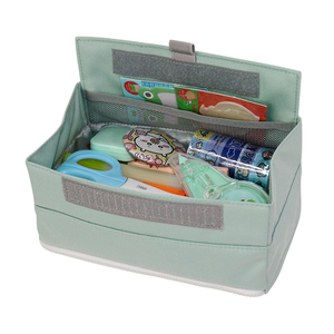 Estuche para lápices de lona con tapa abatible para estudiantes, bolsa de almacenamiento de papelería de doble capa de gran capacidad, creativa, de alto nivel estético - Product Image 5