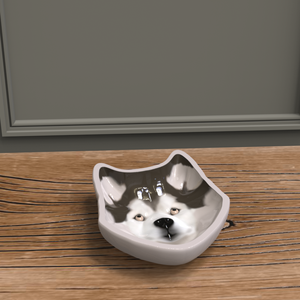 Tazón de Cerámica para Mascotas con Diseño de Malamute de Alaska, Ecológico, Estilo Europeo Americano, de Lujo, Personalizado, de Alta Gama, Regalo para Mascotas, Plato para Perros - Product Image 4