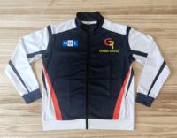 Sweat-shirts respirants sur mesure, grandes tailles, impression par sublimation, veste unisexe, fermeture éclair intégrale, spandex/polyester, évacuation de l'humidité