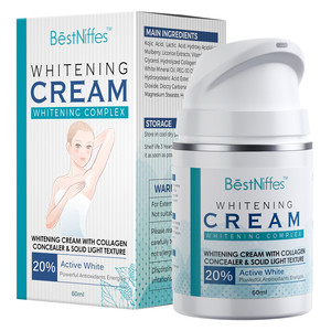 Crema compleja para blanquear la piel de etiqueta privada, crema blanqueadora facial y corporal con corrector de colágeno para la cara - Product Image 1