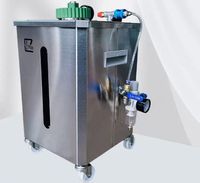 Machine à coller semi-automatique 10L 20L pour cuir, avec réservoir, pour colle blanche et jaune, et cimentage de chaussures