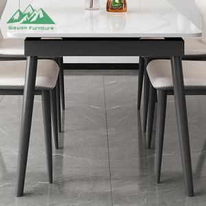 Ensemble de salle à manger de haute qualité Wayon, design d'intérieur, <span class=keywords><strong>table</strong></span> <span class=keywords><strong>et</strong></span> chaises multifonctionnelles pour salle à manger de villa - Product Image 3