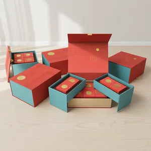 Custom Logo Printed Paper Gift <b>Boxes</b> for Elegant Packaging - Product Image 1