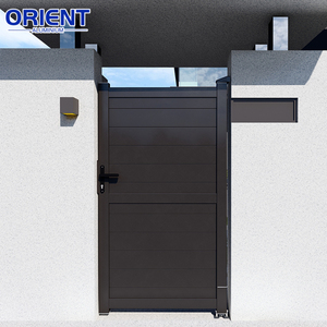 <span class=keywords><strong>Portail</strong></span> <span class=keywords><strong>coulissant</strong></span> en <span class=keywords><strong>aluminium</strong></span> de haute qualité de 4 m pour allée de maison, cour et jardin - Écologique et anti-rongeurs - Product Image 6