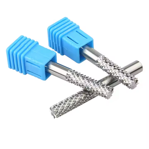 Tungsten Solid Carbide <strong>Diamond</strong> <strong>End</strong> <strong>Mill</strong> Corn Teeth <strong>End</strong> Milling Cutter for Wood Composite Material Fiber Carbon Glass Carbon - Product Image 2