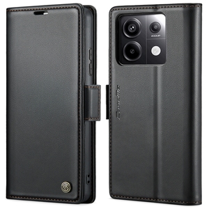 Für Xiaomi Redmi Note 13 Pro 4G <span class=keywords><strong>CaseMe</strong></span> 023 Schmetterlings schnalle Litchi Textur RFID Anti-Diebstahl Leder Telefon hülle - Product Image 1