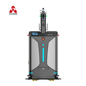 Aivison AGV <span class=keywords><strong>robot</strong></span> pour entrepôt de palettes batterie transpalette mobile chariot de transfert transpalette automatique gerbeur chariot élévateur - Product Image 6