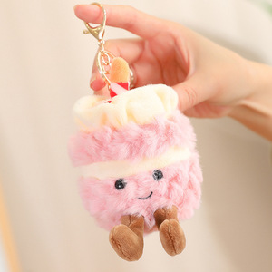 Boneka Mainan Promosi Kue Ulang Tahun yang Bernyanyi dan Bersinar, Boneka Kue Lucu dan Menggemaskan, Hadiah Ulang Tahun yang Imut dan Menyenangkan, Gantungan Kunci Mainan - Product Image 5