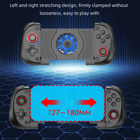 Manette de jeu télescopique X3 à effet Hall pour Nintendo Switch/Android/PC, manette sans fil avec ventilateur de refroidissement, manette de jeu mobile