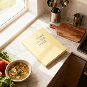 Cadeau <span class=keywords><strong>de</strong></span> cuisine personnalisé <span class=keywords><strong>livre</strong></span> <span class=keywords><strong>de</strong></span> recettes à couverture rigide pour écrire dans vos propres recettes organisateur famille <span class=keywords><strong>livre</strong></span> <span class=keywords><strong>de</strong></span> recettes pour femme amis - Product Image 4