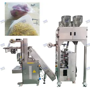 triangle tea bag packing machine with outer envelope