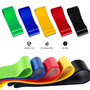 Set Pita Resistensi Yoga untuk Wanita, Pita Peregangan Terapi Fisik, Pita Latihan Elastis untuk Mengencangkan Bokong, Kaki, dan Lengan - Product Image 5