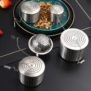नई बहुक्रियाशील 18/8 स्टेनलेस स्टील चाय निर्माता ने गेंद सूप गर्म बर्तन रसोई गैस रिसाव चाय फिल्टर