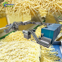 Chaîne de production de frites fraîches Shepody : Projet clé en main pour la fabrication de frites à petite échelle