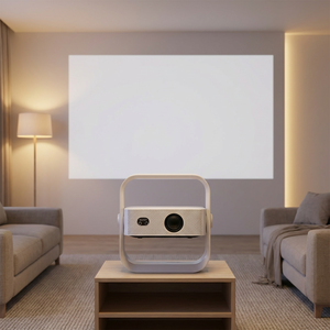 <span class=keywords><strong>Projecteur</strong></span> VOXFLIX X9 PRO PLUS 1080P FHD 360° °   Mini <span class=keywords><strong>projecteur</strong></span> vidéo LED Android 4K portable <span class=keywords><strong>avec</strong></span> <span class=keywords><strong>support</strong></span> Gimbal pour cinéma maison - Product Image 4