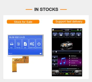 Hohe Helligkeit Auf Lager ohne MOQ, 4,3 Zoll CTP 480*272 Auflösung Zuerst Kommen, zuerst serviert. Kein After-Sales