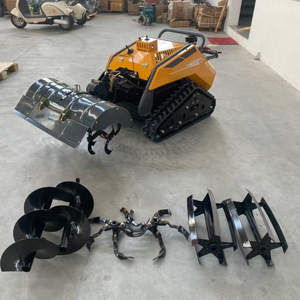 Mini <span class=keywords><strong>Tractor</strong></span> Agrícola RC Personalizado con Certificación CE y EPA, Robot Cortacésped Inteligente a Gasolina - Product Image 1