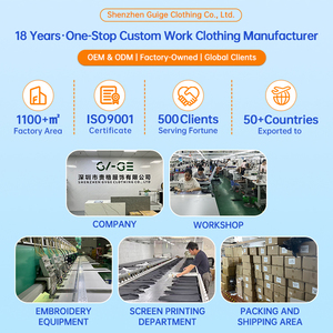 Tùy Chỉnh Thương Hiệu Tùy Chỉnh In Logo Cotton Đa-Túi Quần Áo Bảo Hộ Lao Động In Ấn Bảo Hộ Lao Động Đồng Phục - Product Image 6