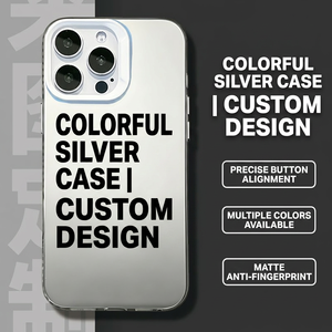 <span class=keywords><strong>Cover</strong></span> per Telefono Personalizzata con Motivo DIY, Prezzo di Fabbrica all'Ingrosso, Custodia Protettiva Colorata Elettroplaccata Antiurto - Product Image 2