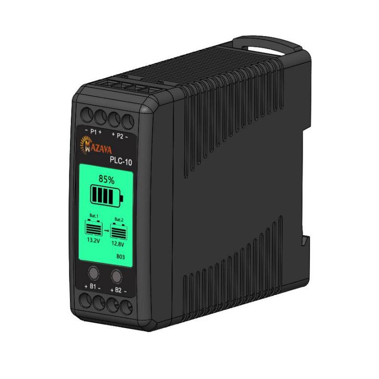 PLC-10 12V10A батарея эквалайзер для 24V36V48V96V120V гель потока AGM свинцово-кислотный литиевые батареи напряжения балансировки ЖК-дисплей