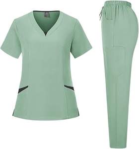 Set di Divise Elasticizzate per Infermieri e Medici in 72% Poliestere Riciclato, 23% Viscosa, 5% Spandex - Product Image 4