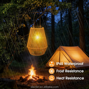 Alecter Solar IP65 Waterproof Solar-Powered Lanterns Gift-Style Hanging <b>Lights</b> for Women Outdoor Gardens Patios Porches <b>Trees</b> - Product Image 3