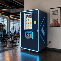 Máquina Expendedora de Proteína Inteligente JFP Factory OEM/ODM con Pantalla Táctil y Pago sin Efectivo