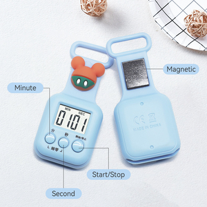 Personalisierbares Geschenk für Schüler Elektronischer Cartoon-Wecker Magnetischer Countdown-Stoppuhr Kochtimer Digitaler Küchentimer Lern-<span class=keywords><strong>Timer</strong></span> für Kinder - Product Image 3