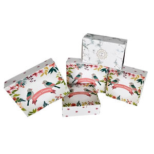 Boîte de papier de qualité alimentaire avec impression de logo personnalisé boîte jetable écologique à emporter - Product Image 1