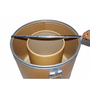 SJPACK - Emballages en carton pour l'industrie des fils et câbles, avec base en bois et noyau central, en papier kraft, <span class=keywords><strong>impression</strong></span> personnalisée - Product Image 5