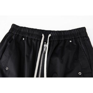 <strong>Men</strong> Streetwear Cargo Pants <strong>Elastic</strong> <strong>Waist</strong> Drawstring Multi Pocket Loose Wide Leg Casual Tactical <strong>Trousers</strong> - Product Image 4