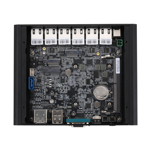 Q10900G6_N100_X7425E_N150_N305_N355 Qotom Q10900G6 Processeur N100 DDR5 16 Go Multi-interface HD+DP+Type-C 6*2.5G LAN Pfsense Fire - Product Image 6