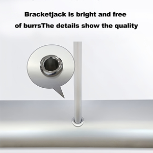 Support de bannière rétractable en aluminium, étanche, réglable en hauteur, pliable, base large, taille personnalisée pour - Product Image 3