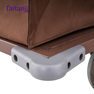 호텔 용품 원스톱 도매 침구 청소 금속 호텔 하우스키핑 트롤리 - Product Image 4