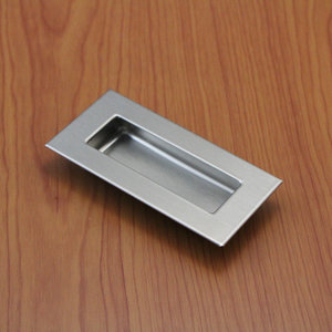 Tirador de Acero Inoxidable Oculto, Rectangular, Cepillado, Moderno, Minimalista, para Cajones, Antioxidante, Estilo Tatami - Product Image 3