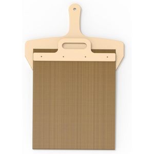 Pala para Pizza Grande, Antiadherente, Antideslizante, con Mango de Madera, Rectangular, Solo Limpieza a Mano, Uso en Interiores y Exteriores, Apta para Horno - Product Image 1