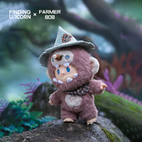 Figurine 100% authentique Finding Unicorn FARMER BOB, série Bestie, en vinyle et peluche, artisanat exquis, ornement de bureau
