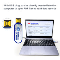 Enregistreur de données de température USB jetable pour chaîne du froid, enregistreur de température pour le transport de fruits et de raisins, transport maritime 30/60/90 jours