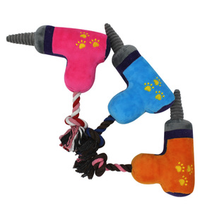 Jouet à mâcher pour grand chien, trois couleurs, écologique, résistant, non toxique, jouet interactif pour chiens, pour la dentition, le nettoyage des dents, intérieur/extérieur - Product Image 3