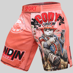 Wholesale Muay Thai <strong>Shorts</strong> MMA Boxing <strong>Shorts</strong> <strong>Men's</strong> Fight <strong>Shorts</strong> for Wrestling &amp; <strong>Combat</strong> Sports Quick-Dry,Stretchable Bulk/OEM - Product Image 2