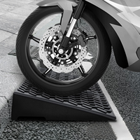 Rampes de passage en plastique pour allées, rampes de bordure en caoutchouc et plastique robustes pour SUV, camions et fourgonnettes