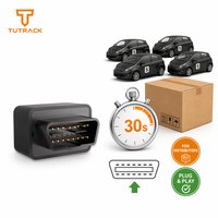 Traceur GPS OBD 4G Plug & Play sans câblage pour petites entreprises, avec GPS, BDS, LBS, géolocalisation en temps réel, gestion de flotte, antivol et détection ACC
