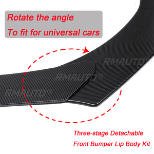 ชุดแต่งกันชนหน้าคาร์บอนไฟเบอร์ 4 ชิ้น สำหรับ KIA, Subaru, Honda, Toyota, BMW และ Benz - Product Image 4