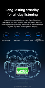 K50 TWS Tai Nghe Đúng Không Dây Earbuds Giảm Tiếng Ồn Không Thấm Nước Thể Thao Tai Nghe Cho Android IOS Điện Thoại Di Động Hifi Người Chơi - Product Image 2