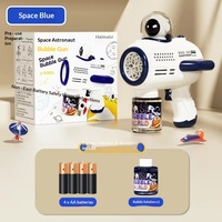 Astronauten-Handseifenblasenmaschine aus ABS-Kunststoff, elektrisch, vollautomatisch, Unisex-Babyspielzeug, 0-24 Monate