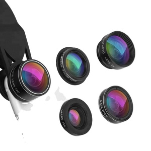 Objectif de caméra externe professionnel pour téléphone portable, kit 5 en 1 pour téléphone portable, objectif téléobjectif zoom portable pour smartphone - Product Image 2