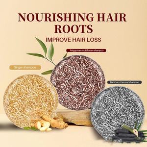 Jabón Orgánico para el Cabello Negro a <span class=keywords><strong>Precio</strong></span> de Fábrica, Champú en Barra Shouwu para el Cuidado Profundo del Cabello para Mujeres - Product Image 6