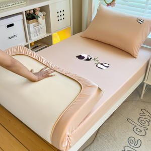 Ensemble <span class=keywords><strong>de</strong></span> draps <span class=keywords><strong>de</strong></span> <span class=keywords><strong>lit</strong></span> King Size 100% coton couvre-lits et couvertures conformes aux hôtels pour la maison et le bureau - Product Image 3