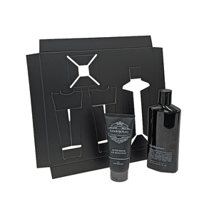 Caja de Regalo Magnética Plegable Negra de Cartón de Lujo Personalizada de Fábrica Reciclable con Inserto de Papel y Tapa Magnética - Product Image 2